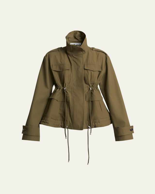 Parka Jacket with Cargo Pockets